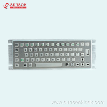 Waterproof Anti-riot Keyboard for Information Kiosk